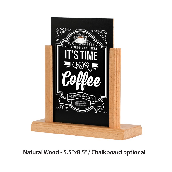 Duo Desktop Menu Holder Vintage Cut MT Displays