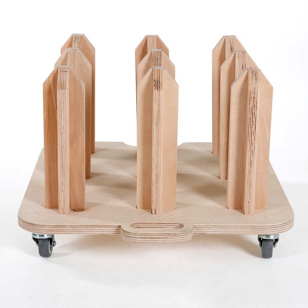 Wooden Roll Stand MT Displays