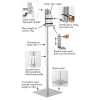 Floor Stand for Pump Dispensers