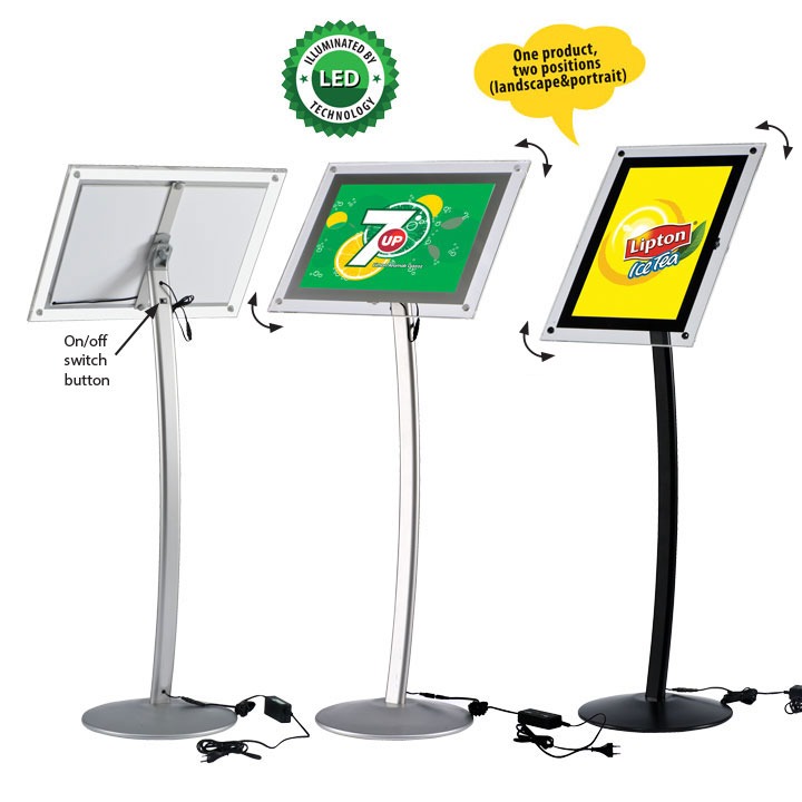 Curved Menuboard With Acryled - MT Displays